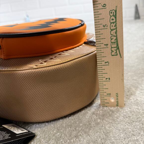 Loungefly NWT Trick or Treat Sam Lollipop Crossbody Bag Pumpkin Halloween Orange - Picture 16 of 16